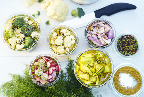 Rychlé zeleninové pickles do lednice